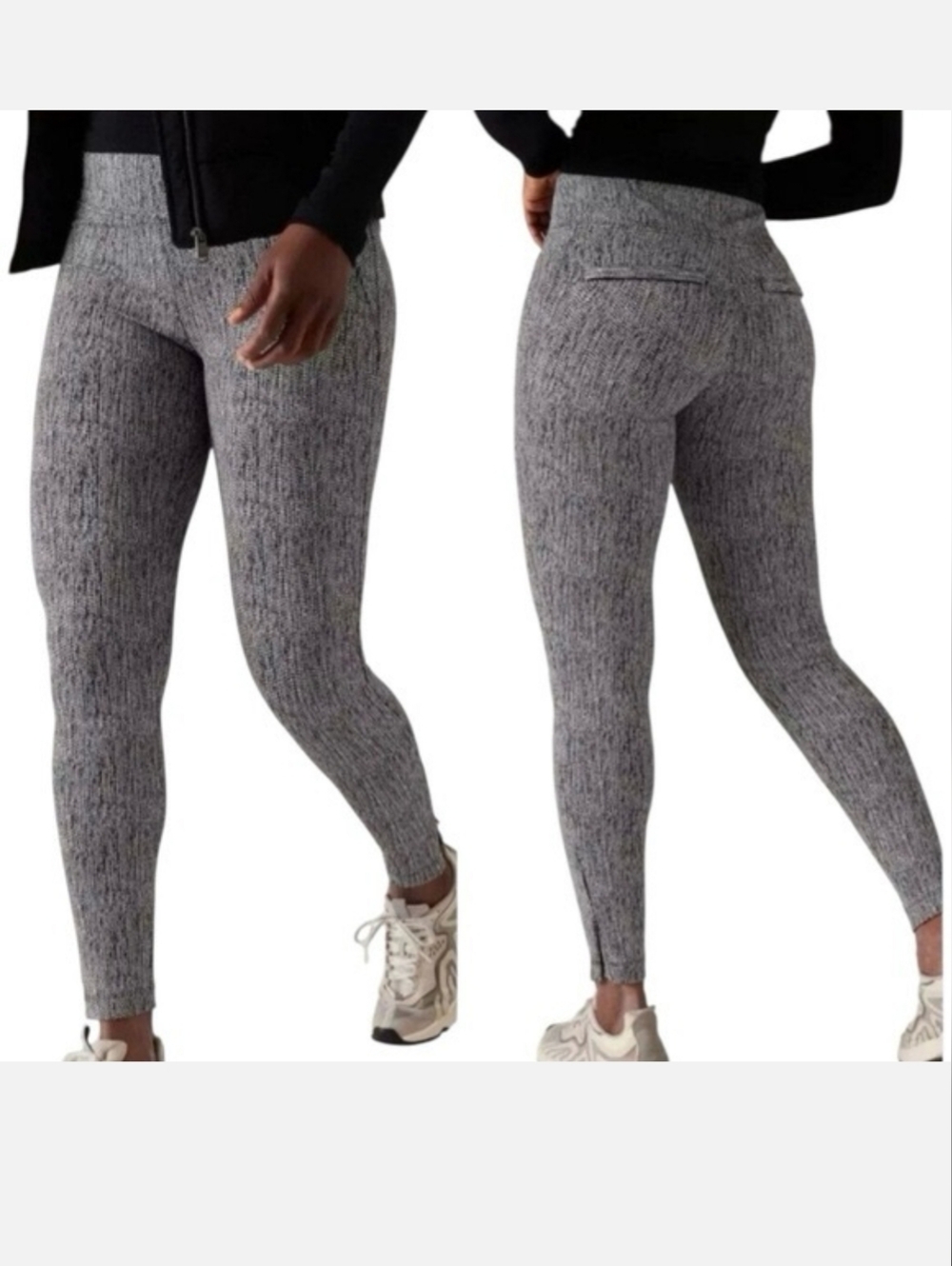 Athleta Delancey Skyline Tight Ankle Zipper Large